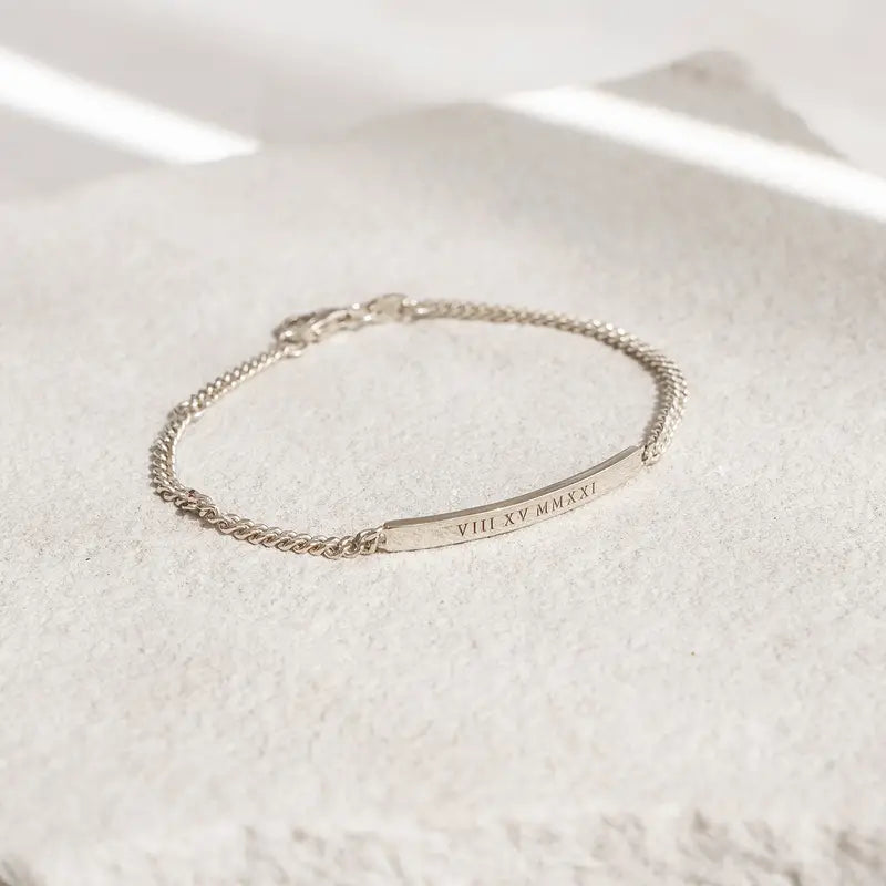Custom Engraved Name Bracelet
